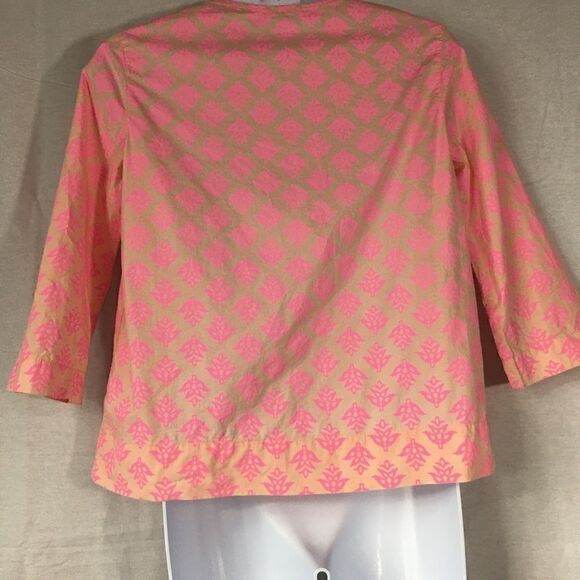 Crewcuts size 12 pink orange long sleeved tunic - Picture 3 of 8